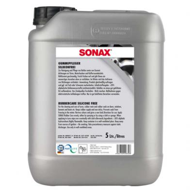 SONAX 250500 GummiPfleger Silikonfrei, szilikonmentes gumipol, 5 lit
