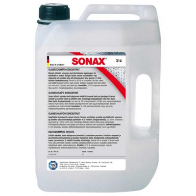 SONAX 314500 Gloss Shampoo Konzentrat, fnyezsampon koncentrtum, 5 lit Autpols alkatrsz vsrls, rak
