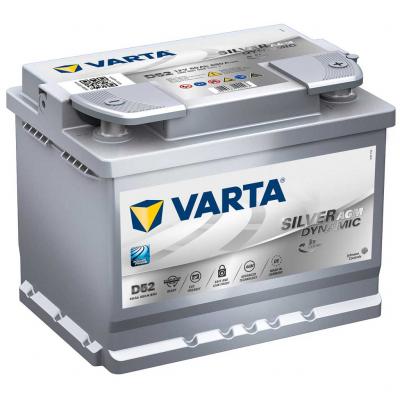 Varta Silver Dynamic AGM D52 560901068D852 akkumultor, 12V 60Ah 680A J+ EU, ...