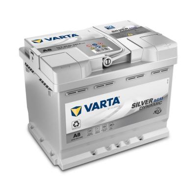 Varta Silver Dynamic AGM A8 560901068J382 akkumultor, 12V 60Ah 680A J+ EU, m...