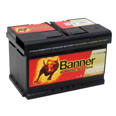 Banner Running Bull EFB 56512 012565120101 akkumultor, 12V 65Ah 650A J+ EU, ...