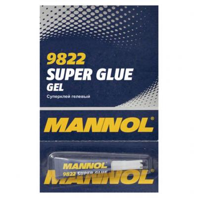 SCT- Mannol 9822 Super Glue pillanatragaszt, 3g