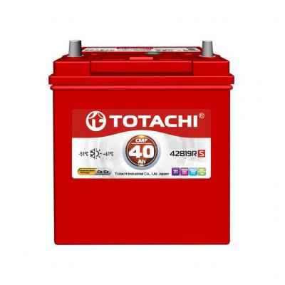 Totachi B19RS prmium akkumultor, 12V 40Ah 380A, japn, B+