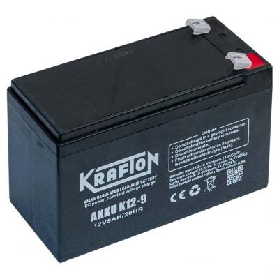 Krafton K12-9  sznetmentes akkumultor, 12V 9Ah
