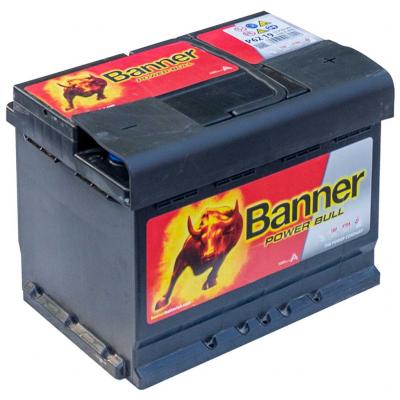 Banner Power Bull P6219 013562190101 akkumultor, 12V 62Ah 550A J+ EU, magas