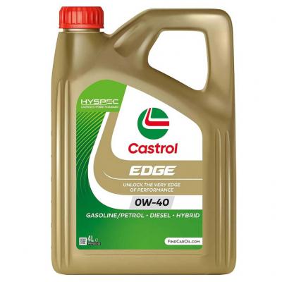 Castrol Edge Titanium 0W-40 motorolaj, 4lit