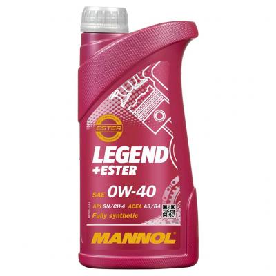 Mannol 7901-1 Legend+Ester 0W-40 (0W40)motorolaj 1lit.