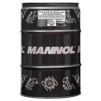 Mannol 7713-60 O.E.M. for Hyundai, Kia 5W-30 (5W30) motorolaj 60lit.