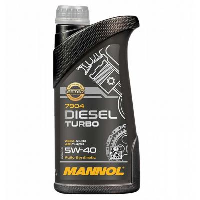 Mannol 7904 Diesel Turbo 5W-40 (5W40) motorolaj 1lit.