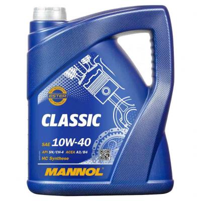 Mannol 7501 Classic 10W-40 motorolaj 5lit.