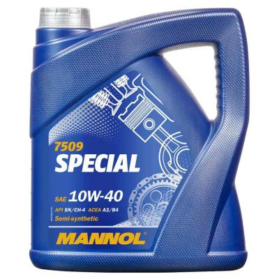 Mannol 7509-4 Special 10W-40 (10W40) motorolaj 4lit.