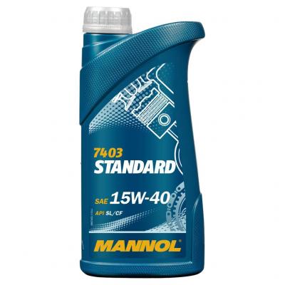 Mannol 7403-1 Standard 15W-40 (15W40) motorolaj 1lit.