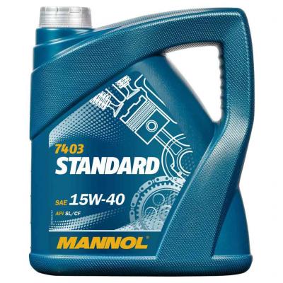 Mannol 7403-4 Standard 15W-40 (15W40) motorolaj 4lit.