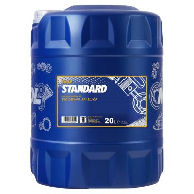 Mannol 7403-20 Standard 15W-40 (15W40) motorolaj 20lit.