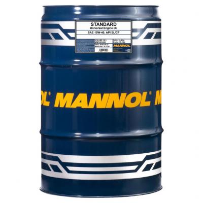 Mannol 7403-60 Standard 15W-40 motorolaj 60lit.