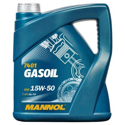 Mannol 7401-4 Gasoil 15W-50 (15W50) motorolaj 4lit.