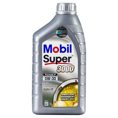 Mobil Super 3000 Formula P 0W-30 motorolaj, 1lit