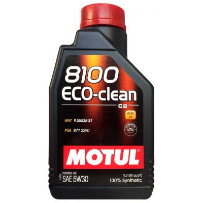 Motul 8100 Eco-clean C2 5W-30 (5W30) motorolaj, 1lit. 101542