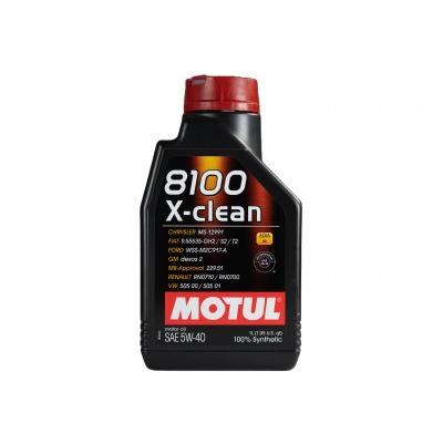 Motul 8100 X-clean 5W-40 motorolaj, 1lit. 102786