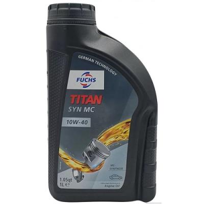 Fuchs Titan Syn MC 10W-40 motorolaj, 1lit