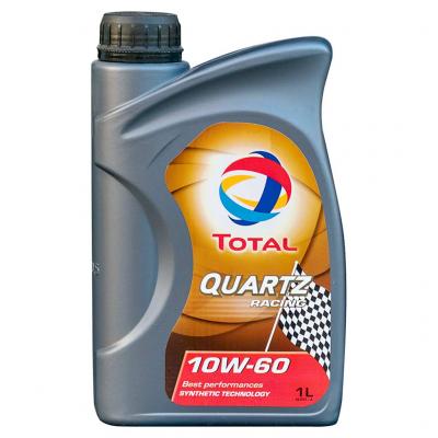 Total Quartz Racing 10W-60 (10W60) motorolaj, 1lit.