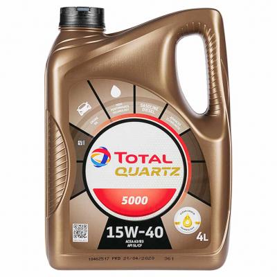 Total Quartz 5000 15W-40 motorolaj, 4lit.