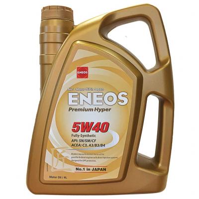 Eneos Premium Hyper 5W-40 (5W40) motorolaj, 4lit