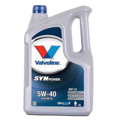 Valvoline 872386 Synpower MST C3 5W-40 motorolaj, 5lit