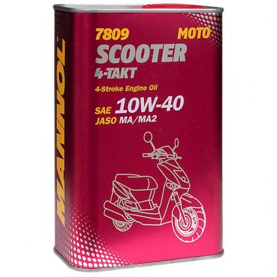 Mannol 7809-1ME Scooter 4-Takt 10W-40 motorolaj, 1 liter fmdobozos Kenanyagok alkatrsz vsrls, rak