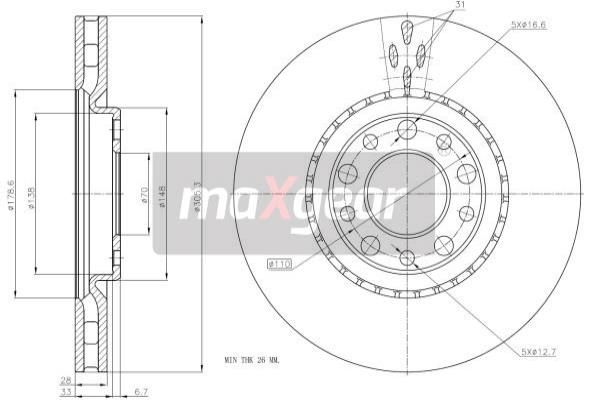 MAXGEAR 19-1325MAX