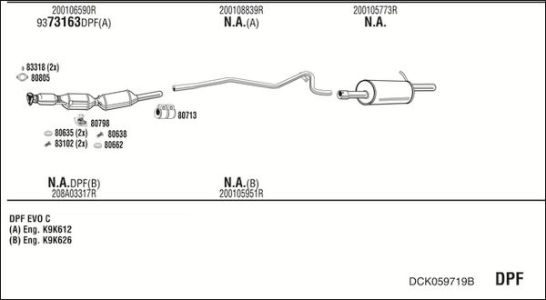 WALKER DCK059719B