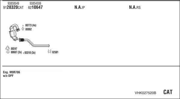 WALKER VHK027520B