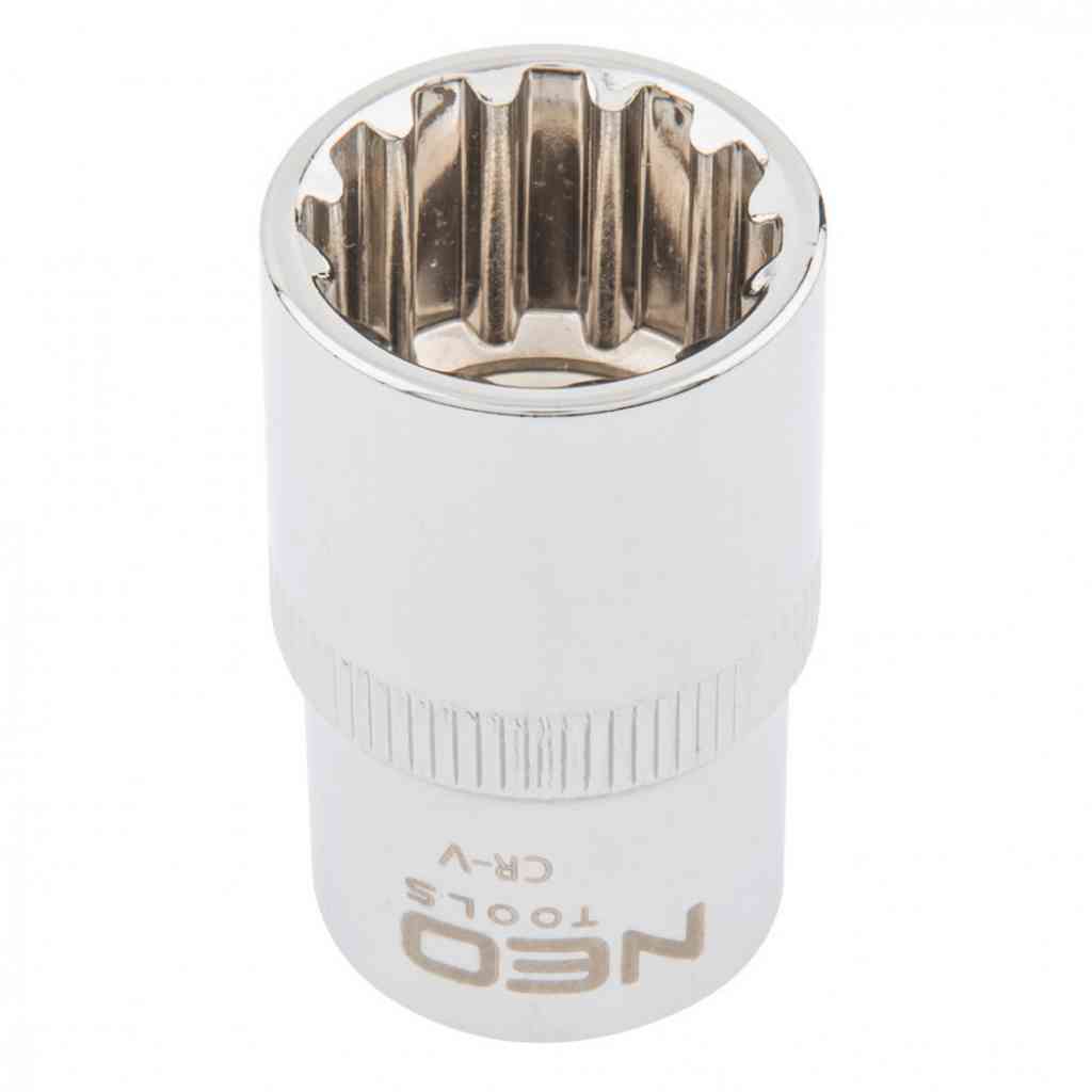 Dug�kulcs 10mm, 1/2", SPLINE NEO TOOLS (NEOTOOLS)