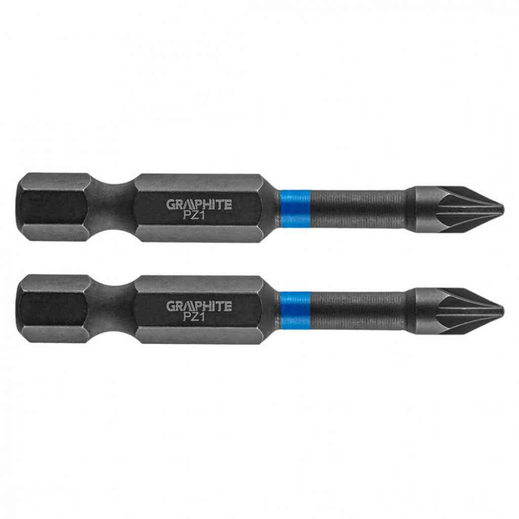 Torzi�s �tvecsavaroz� bit PZ1x50mm, 2db. GRAPHITE
