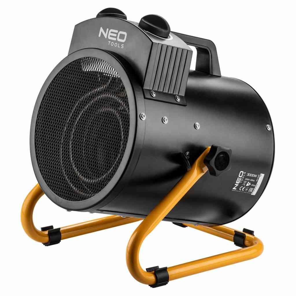 Ipari elektromos h�sug�rz� 3kW, �ll�th. �zemm�d, IPX4(viz�ll�), �ll�th. sz�g,szabadon�ll�,354 m3/h NEO TOOLS (NEOTOOLS)