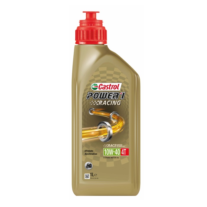 Castrol Power1 Racing 4T motorkerkpr-olaj, 10W-40, 1lit.