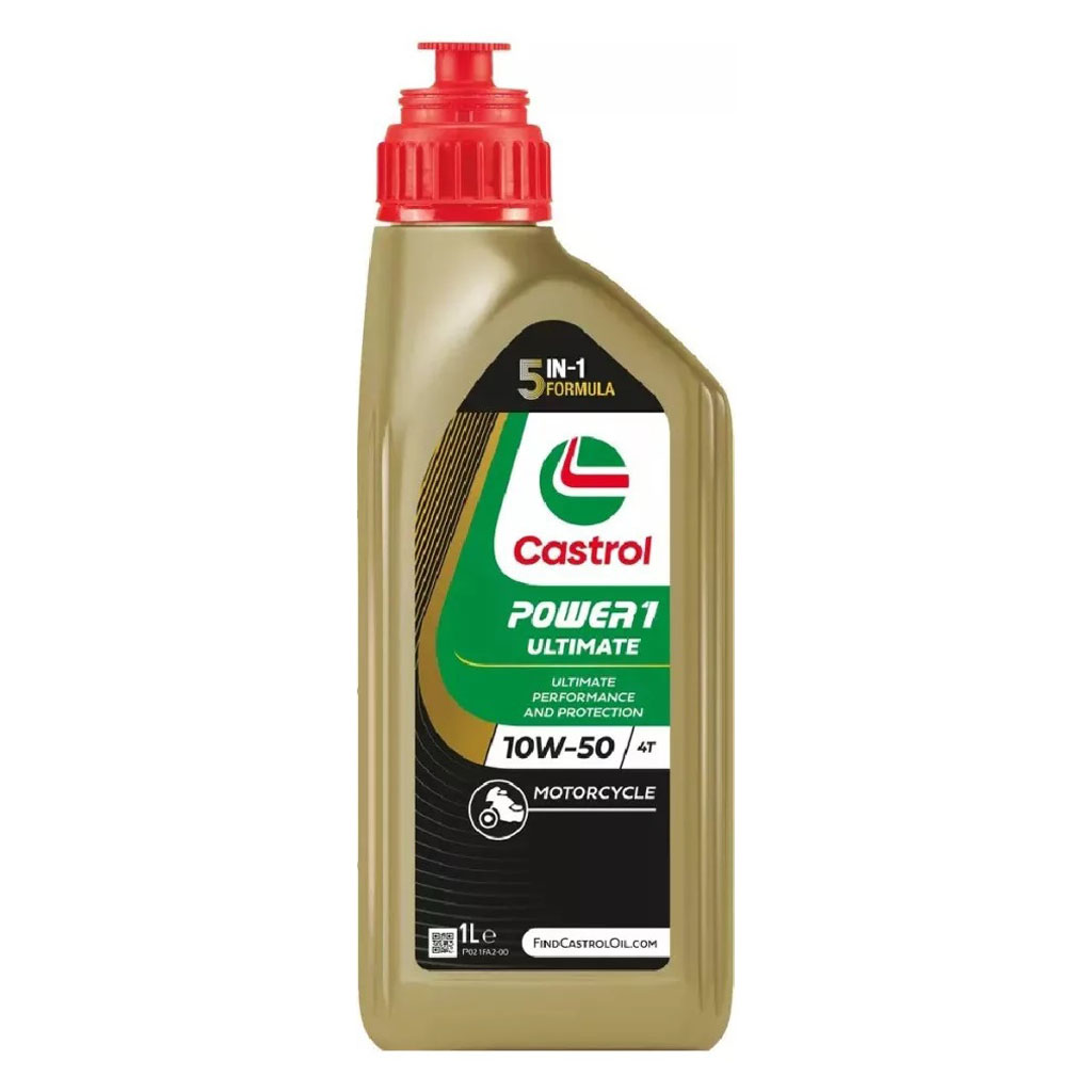 Castrol Power1 Ultimate 4T 10W-50 motorker�kp�r-olaj, 1lit.