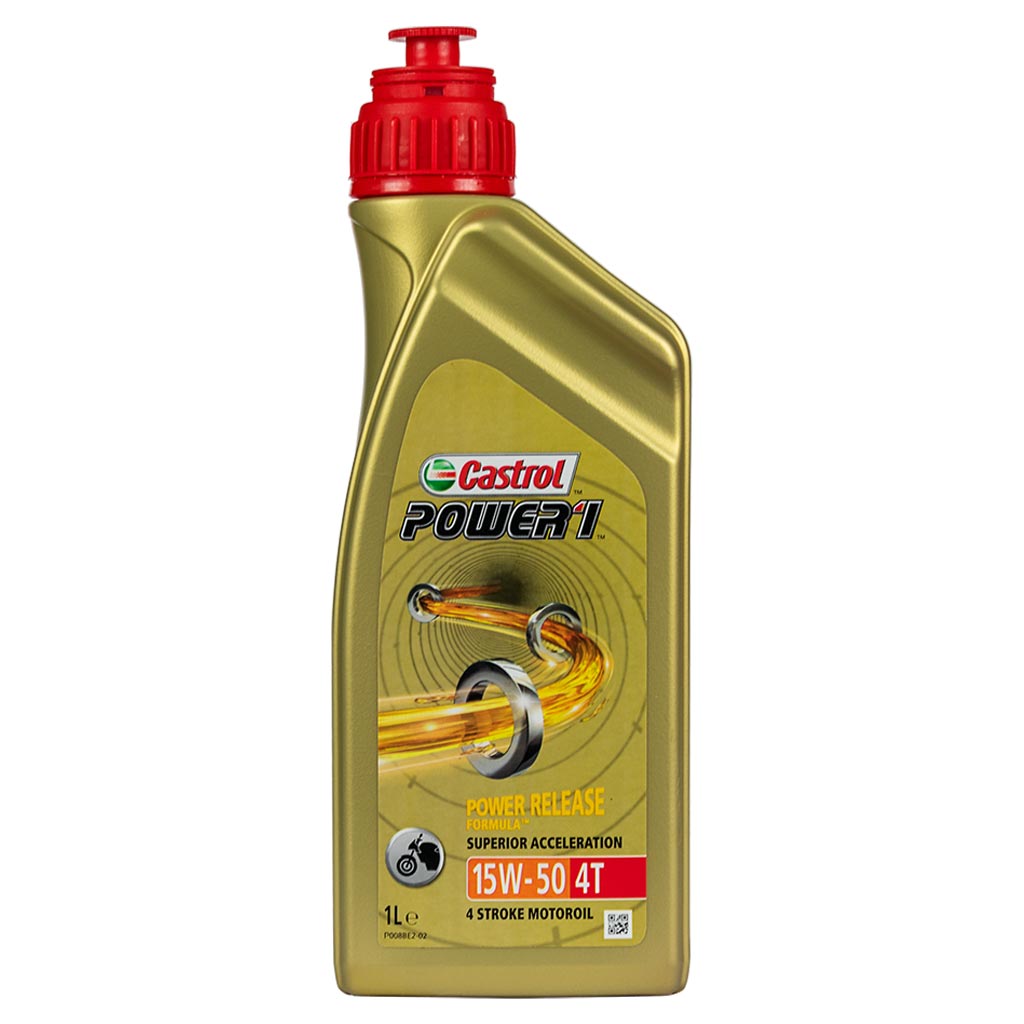 Castrol Power1 4T motorkerkpr-olaj, 15W-50, 1lit.