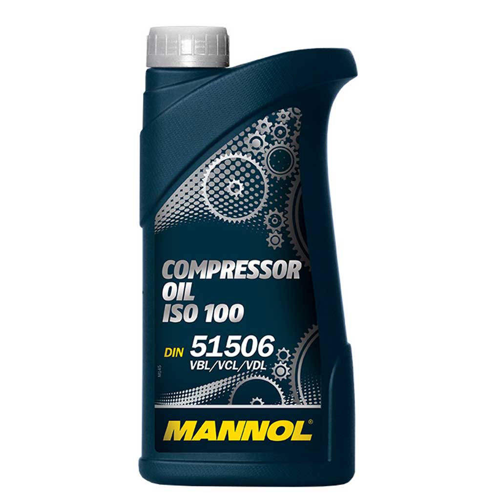 Mannol 2902 Compressor Oil ISO 100 kompresszorolaj, 1 liter