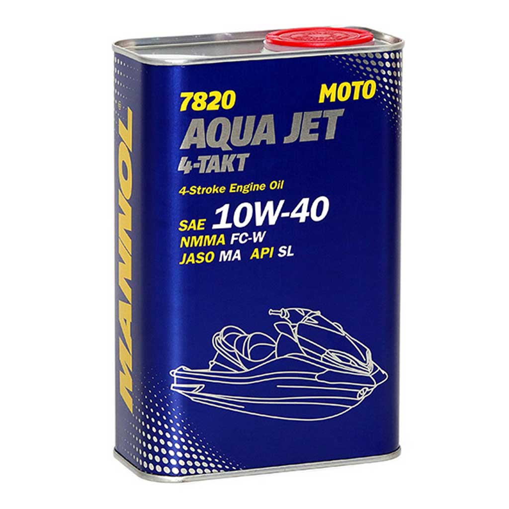 Mannol 7820-1ME Aqua Jet 4-Takt 10W-40 motorolaj, 1 literes fmdoboz