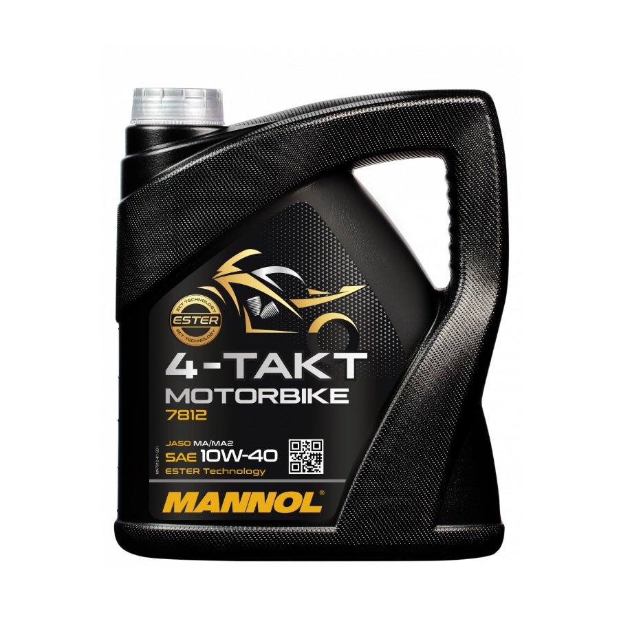 Mannol 7812 Motorbike 4-Takt 10W-40 motorolaj, 4liter