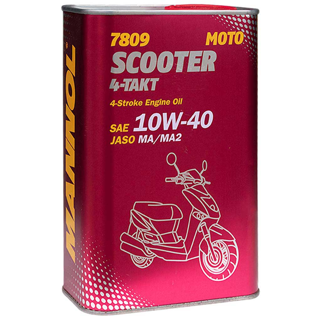 Mannol 7809-1ME Scooter 4-Takt 10W-40 motorolaj, 1 liter fmdobozos
