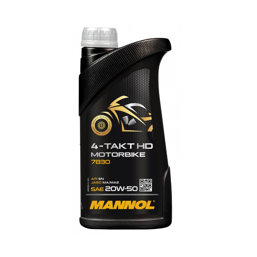 Mannol 7830 Motorbike 4-Takt HD 20W-50 motorolaj, 1lit