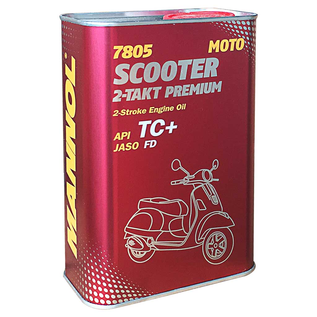 Mannol 7805-1ME Scooter 2-Takt Premium kttem olaj, 1 liter fmdobozos