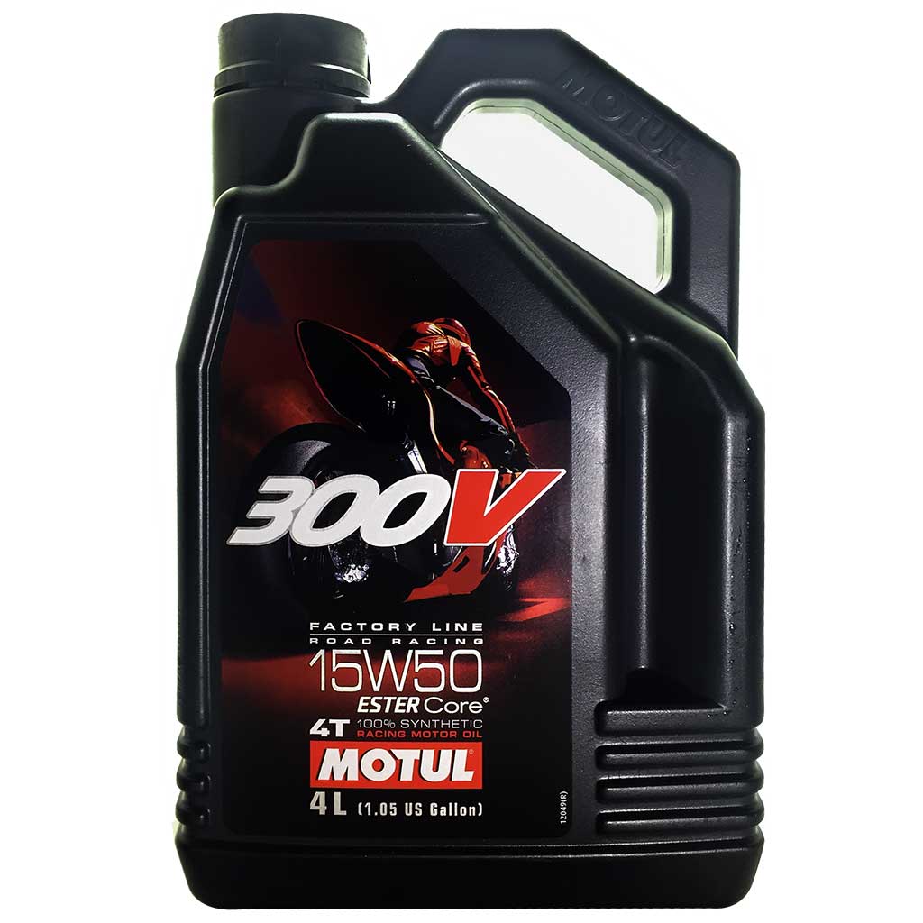 Motul 300V Factory Line Road Racing 4T 15W-50 motorolaj, 4lit 104129