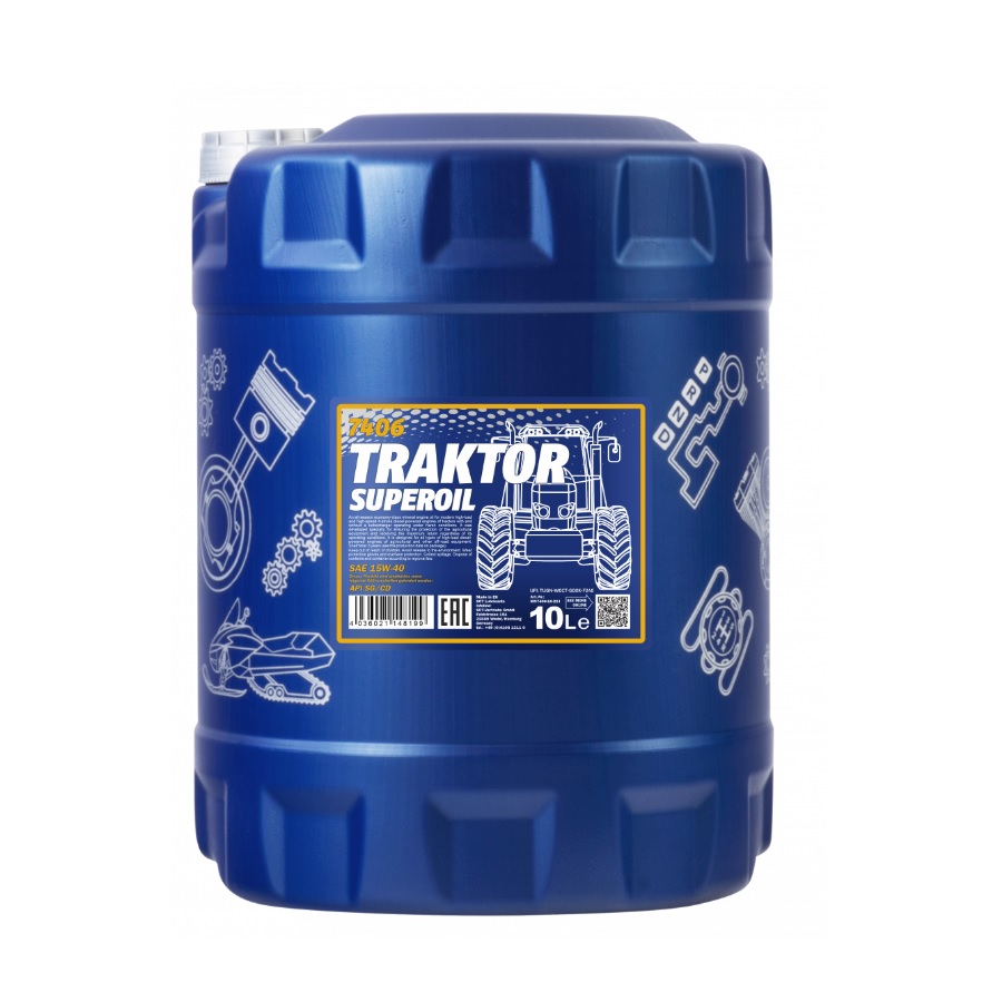 Mannol 7406 Traktor Superoil 15W-40 (15W40) 10 liter