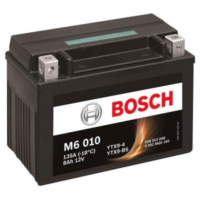 Bosch M6 AGM 0092M60100 motor akkumulátor YTX9-4, YTX9-BS, 12V