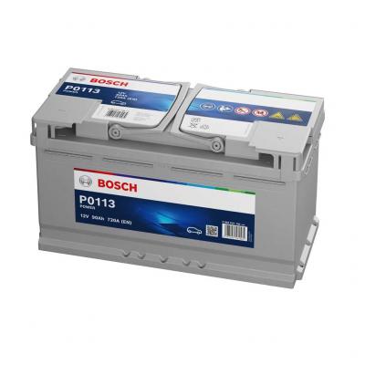 Bosch Power Line P0113 0092P01130 akkumultor, 12V 90Ah 720A J+ EU, magas