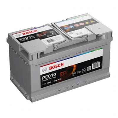 Bosch Power EFB Line PE010 0092PE0100 akkumultor, 12V 75Ah 730A J+ EU, alacsony