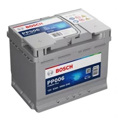Bosch Power Plus Line PP006 0092PP0060 indtakkumultor, 12V 63Ah 580A B+ EU, magas BOSCH